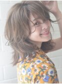エフォートレスミディアムヘアー/心斎橋&なんば