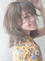 ケーツー心斎橋 クイーンズガーデン バイ ケーツー(K two QUEEN'S GARDEN by K two)&nbsp;エフォートレスミディアムヘアー/心斎橋&なんば