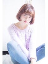 ロンドアベニール 北千住(Lond avenir)&nbsp;【lond avenir本田奈穂美】20代☆ピンクアッシュのドーリーボブ