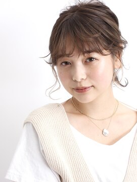 ミスト(mist) 〔mist〕インナーカラー/革紐アレンジイヤリングカラー//金沢区