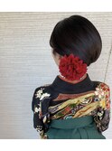 和髪ヘアセット