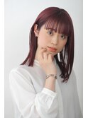 コーラルピンク/坂戸/若葉/イルミナカラー/髪質改善/ヘッドスパ