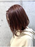 【助川】ブリーチなしw/カシス/20代30代ヘアスタイル