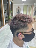 シュウ 安城店(Shu)&nbsp;赤メッシュ