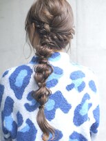 アーレント(AREND)&nbsp;編みおろしアレンジ