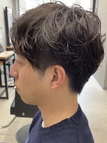 フイ 代々木(Hui)&nbsp;束感メンズショート/メンズツーブロック/波巻き