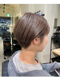 #noi_style 刈り上げショート×ハイライトカラー