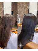 髪質改善カラー