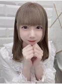 外国のお姫様♪透明感ベージュ×アイドル前髪＊まゆ