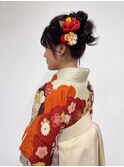 【BelleCoupes】卒業式 袴着付け ヘアアレンジ