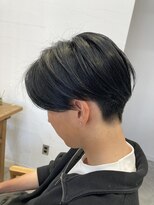 ムク(mUku)&nbsp;メンズ / センターパートスタイル（宇都宮美容室）