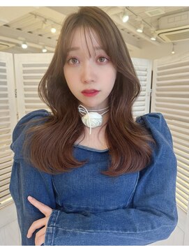 レイラバイアフロート 吉祥寺(Lila by afloat) 顔まわりカット/レイヤーカット/韓国ヘア/くびれヘア