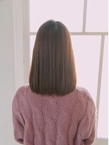 ルシードスタイルアンディアーモ(LUCIDO STYLE andiamo)&nbsp;20代30代大人かわいいベージュナチュラルセミロングヘアー美肌