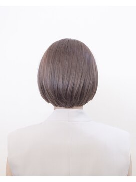 ルプラ ブリリアント(le-pla brilliant) ショートボブ/センターパート/ダブルカラー/ピンクベージュ/豊橋