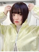 ◎ミニボブ縮毛矯正髪質改善ストレート顔まわりレイヤーカット