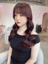 ウィクシーミミ 栄矢場町店(wixy mimi)&nbsp;ボルドーカラー