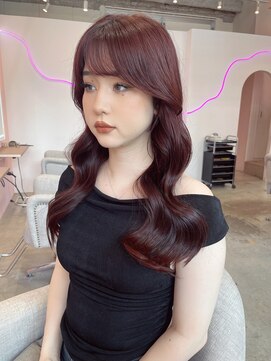 ウィクシーミミ 栄矢場町店(wixy mimi) ボルドーカラー