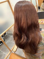 ジーナ 船橋(Zina)&nbsp;髪質改善＊くびレイヤーピンクベージュ＊美髪【Zina船橋】