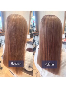 ヴィヴァーク 拝島駅前店(vivarc) 艶感♪髪質改善カラー大人可愛いベージュ