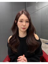 ルース(RUTH)&nbsp;韓国 ラベンダーカラー 20代 ロング