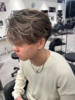 メンズサロン キング 高槻店(Men’s salon K!ng)&nbsp;波巻きツイストスパイラルパーマ/フェザーパーマ/眉毛/メンズ