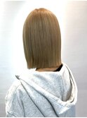 メルティカラー似合わせカットウェーブミディアム縮毛矯正