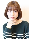 【 Ｉ. 】30代からのナチュラル前下がりショートボブ　川口
