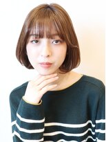 アイ(I.)&nbsp;【 Ｉ. 】30代からのナチュラル前下がりショートボブ　川口