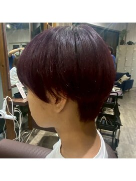 ビーチェ 小岩(Bice) 大人の雰囲気を引き立てる、バイオレットブラウン/大人ショート