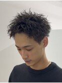 スパイキーショート　ピンパーマ　京都四条河原町