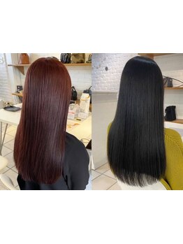 驚異のリピート率！高い技術でまるで生まれつきのようなストレートヘアが実現☆理想のフォルムへ♪