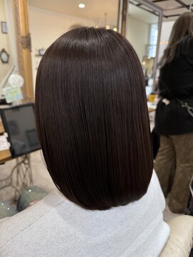 ラボヌールヘアーノーブル 新越谷店(La Bonheur hair noble) 極上髪質改善/美髪ストレート【美髪】【イメチェン】