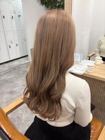 シアン 立川店(Shian)&nbsp;コテ巻き×ベージュ