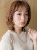 逆グラデーションカラー大人ボブウルフカットA0志木20代30代40代