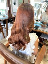 バブ バイネオリーブ(Bab by neolive)&nbsp;ロング/デザインカラー/暗めカラー/フェイスフレーミング