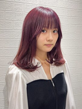 ミモザ シンサイバシ(Mimosa shinsaibashi) ピンクパープル