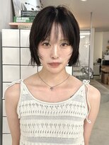 カルテ(QUARTE)&nbsp;ミニボブ　レイヤーボブ　シースルーバング