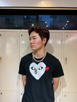 ゲーム 下北沢(GAME)&nbsp;センターパート/ミルクティベージュ/メンズカット