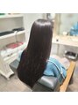 ラファンジュ ヘアー クレオ(Rohange hair Creo) 縮毛矯正×水光肌カラー