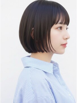 エールバイボヌール(Ere by Bonheur) 西梅田堂島)可愛いフォルムのボブ/20代30代に人気♪