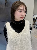 ヘアー アイス ルーチェ(HAIR ICI LUCE)&nbsp;ミニボブ/オリーブグレージュ/上田