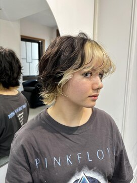 ショートウルフ/ウルフカット/レイヤーカット/ワイドバング