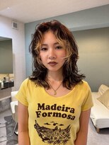 キピ(KIPI)&nbsp;【トオル】ウルフセミロング×デジパ×フェイスブリーチ