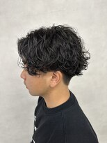 アース 新越谷店(HAIR&MAKE EARTH)&nbsp;センターパートマッシュ×シャドウパーマ
