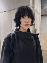 キルトプラスリム(Qilt+LIM)&nbsp;1か月前のpermと、今日のcut。