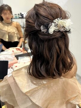 ランガリ ヘアアンドスパ(Rangali Hair&Spa) ハーフアップ