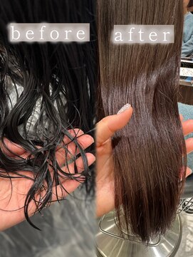 アピッシュ ギンザ(apish ginza) 浅子小百合/パーマに飽きた方、パーマが思ったのと違った