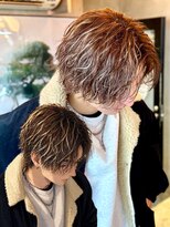 レガシー(REGASEA)&nbsp;雰囲気をガラッと変えたい方◎ハイライトカラースパイラルパーマ