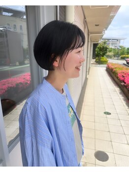 ヌン(nun)の写真/お好きなデザインや髪質 ライフスタイルにフィットした扱いやすくお手入れ簡単なショートご提案いたします
