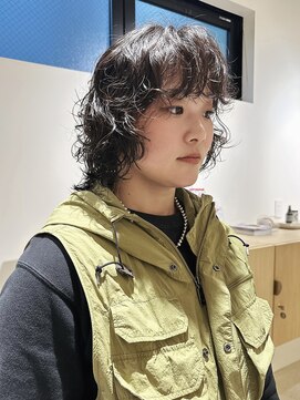 ニール 名古屋 伏見 丸の内(NEELU) 【NEELU_misa】ウルフパーマ